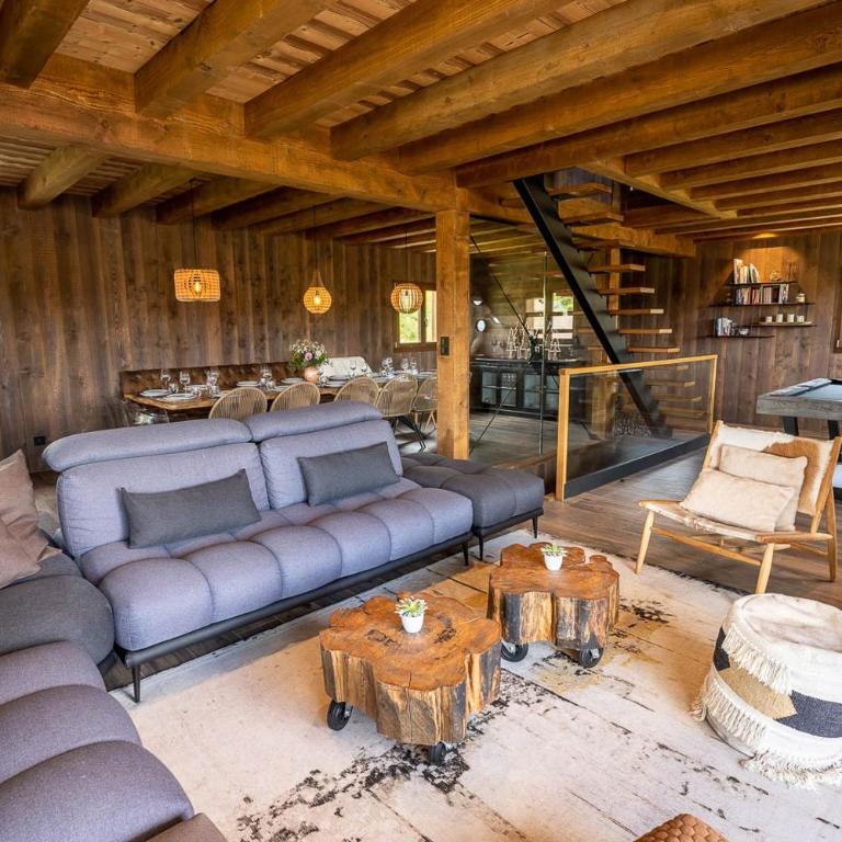Perle Noire chalet dexception avec jacuzzi et saun - Maison de Vacances - 5