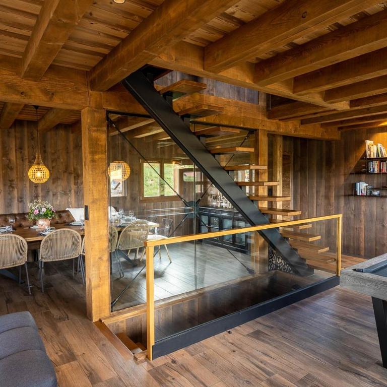 Perle Noire chalet dexception avec jacuzzi et saun - Maison de Vacances - 8