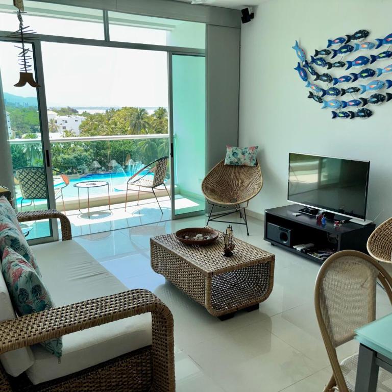 * * Magnífico * * apto en la playa * *Costazul 405 - Apartamento de 2 dormitorios - 18