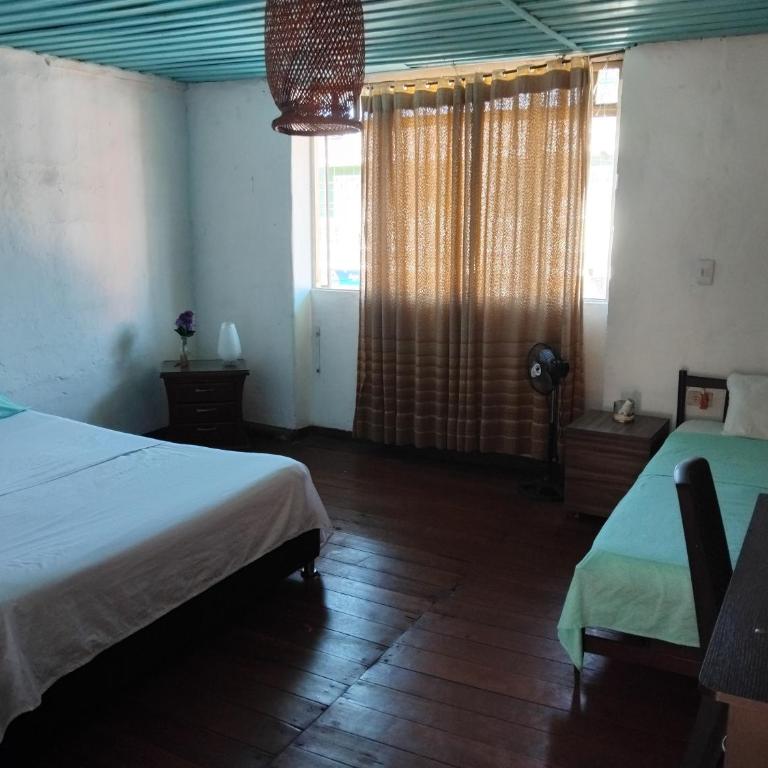 Casa Retro Acacias Hostel - Habitación Doble - 2 camas - 1