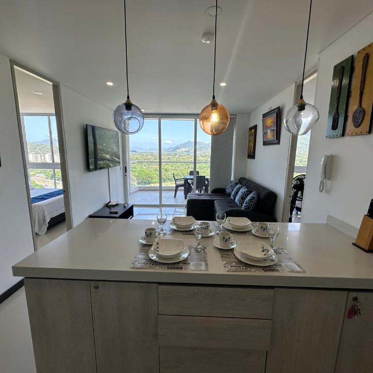Lindos Apartamentos Vacacionales - Apartamento de 2 dormitorios con vistas a la montaña - 14