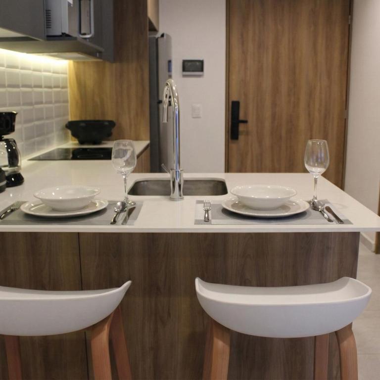 Central Apartment with Rooftop Pool near Chapultepec - One-Bedroom Apartment - 40