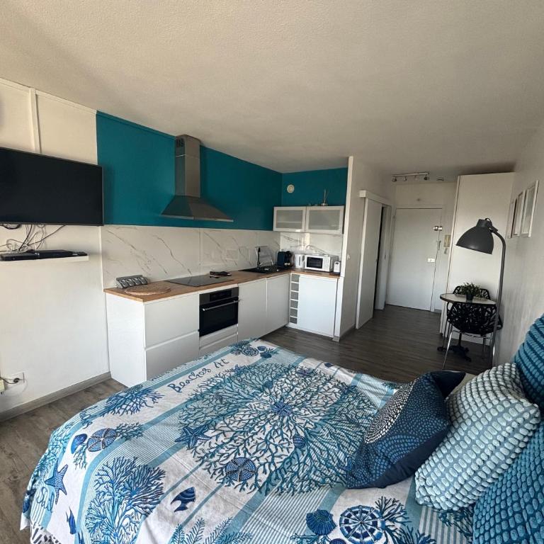 Studio avec vue mer et terrasse - Apartment mit 1 Schlafzimmer - 10