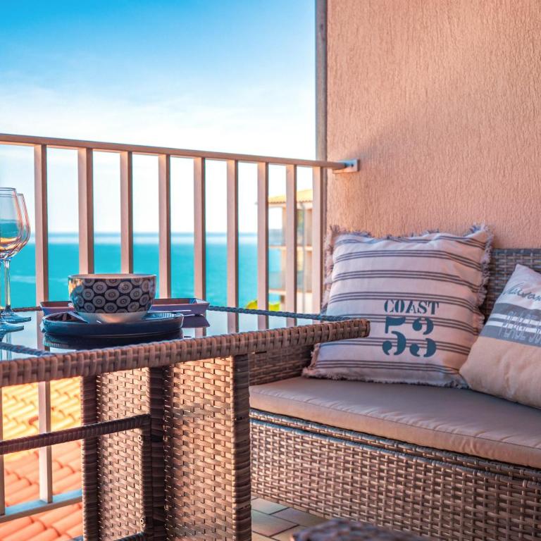 Le Panorama Bleu - Vue Mer - 4 Personnes - Apartment with Sea View - 4