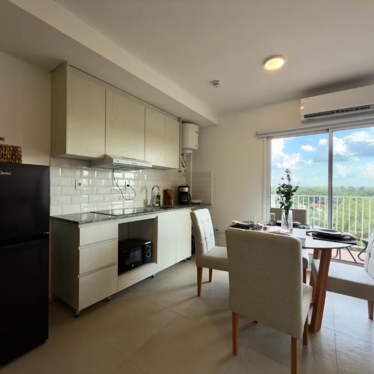 Apartamento nuevo monoambiente cerca de Asunción 605 - One-Bedroom Apartment with Balcony - 6