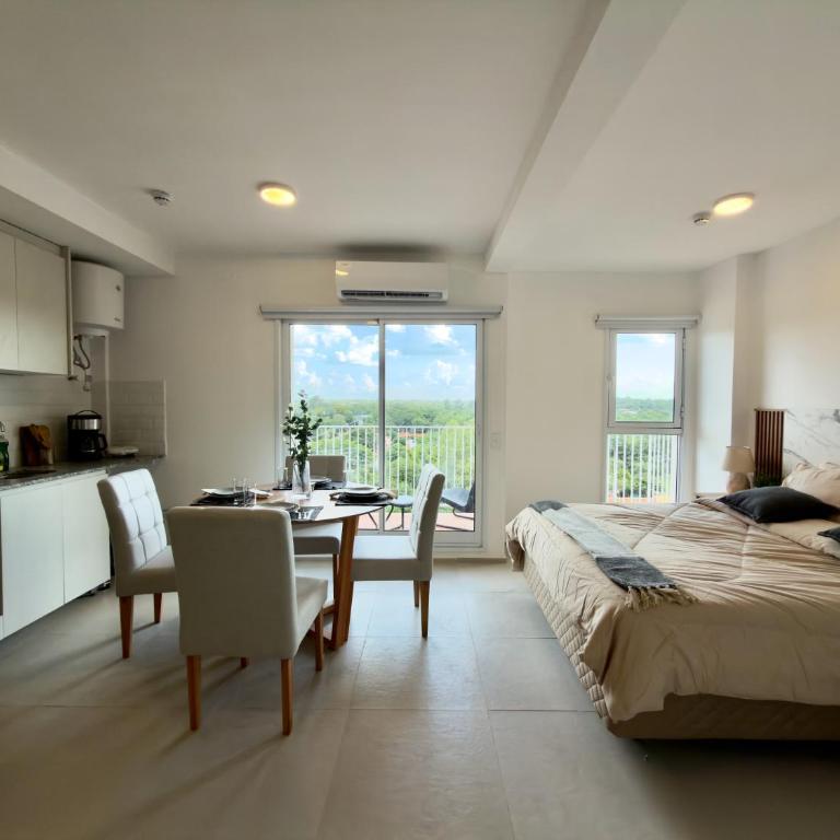 Apartamento nuevo monoambiente cerca de Asunción 605 - One-Bedroom Apartment with Balcony - 24