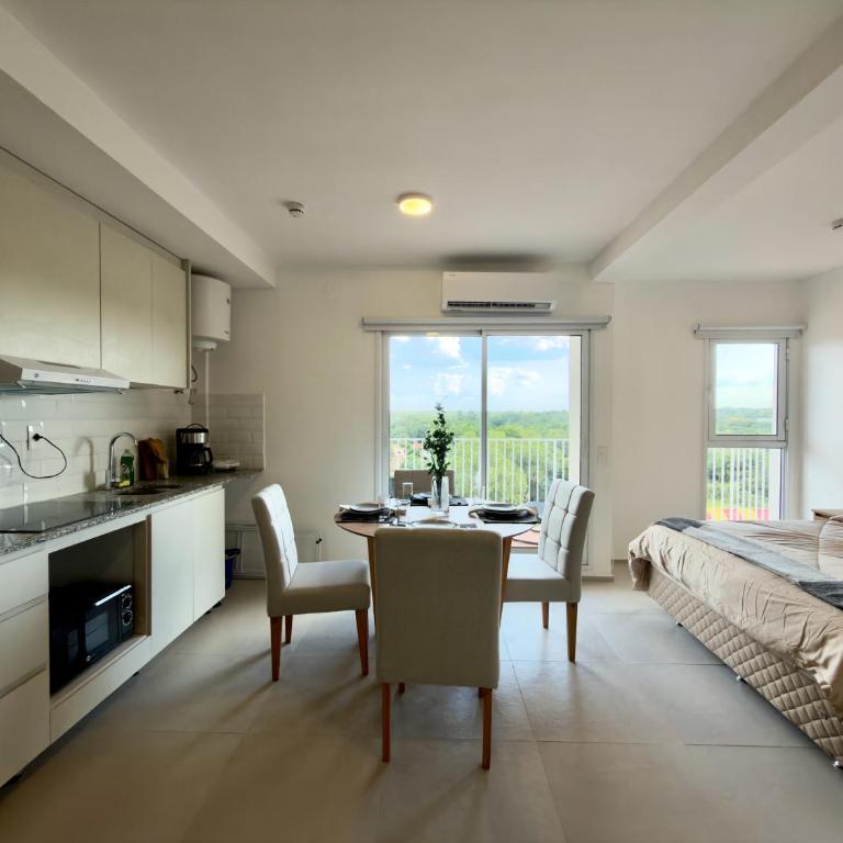Apartamento nuevo monoambiente cerca de Asunción 605 - One-Bedroom Apartment with Balcony - 27