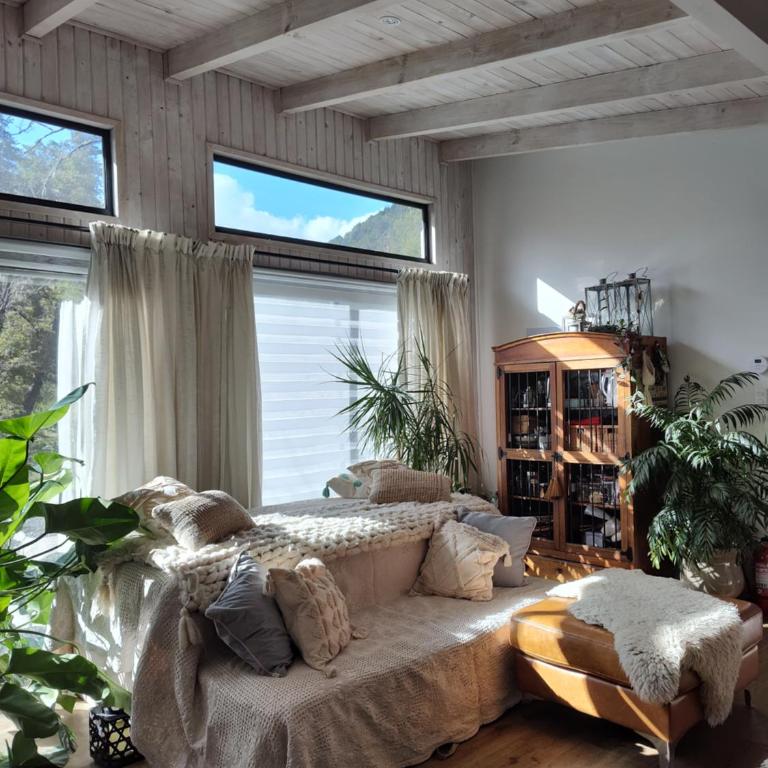 Hau Lodge Malalcahuello Corralco Starlink - One-Bedroom House - 62