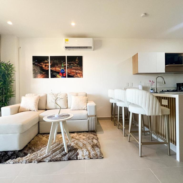Resort with Private Beach Peace and Nature - One-Bedroom Apartment with Terrace - 22