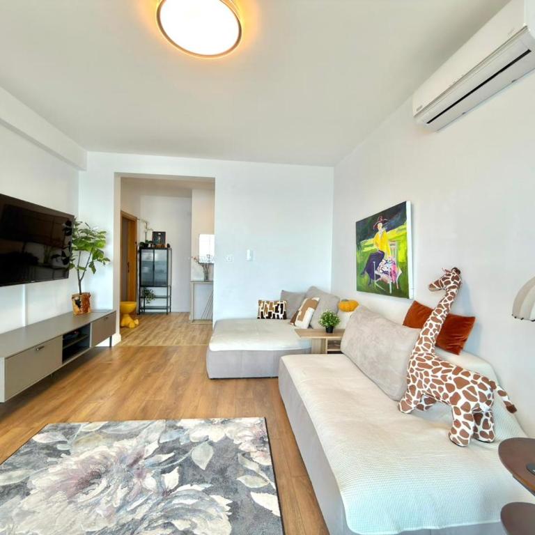 Apartments Azimut Rezevici - Apartman sa 2 Spavaće Sobe i Pogledom na More - 20