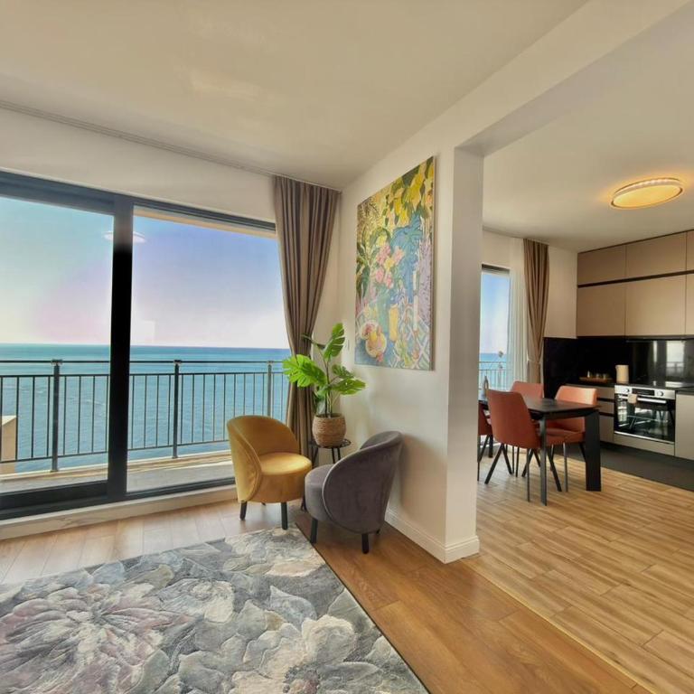 Apartments Azimut Rezevici - Apartman sa 2 Spavaće Sobe i Pogledom na More - 28