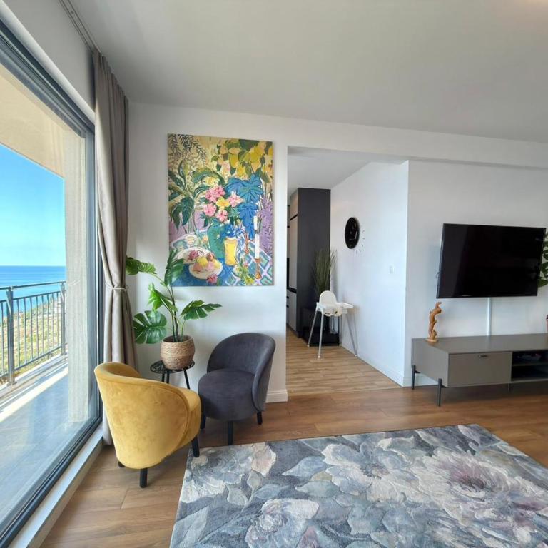 Apartments Azimut Rezevici - Apartman sa 2 Spavaće Sobe i Pogledom na More - 14
