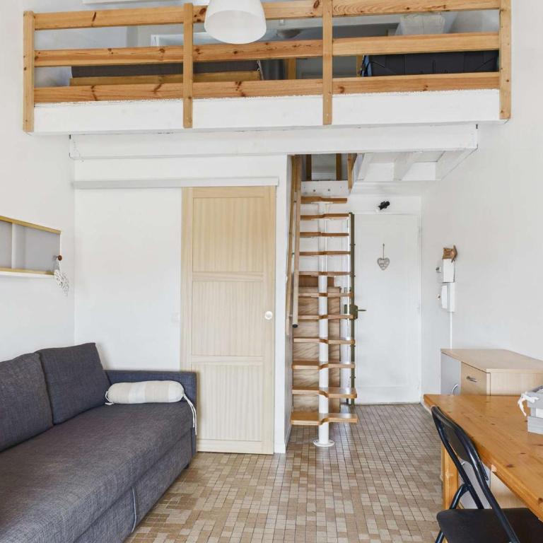 Studio mezzanine à 250m de la plage pour 4 personnes - Terrasse, animaux acceptés - Studio - 5
