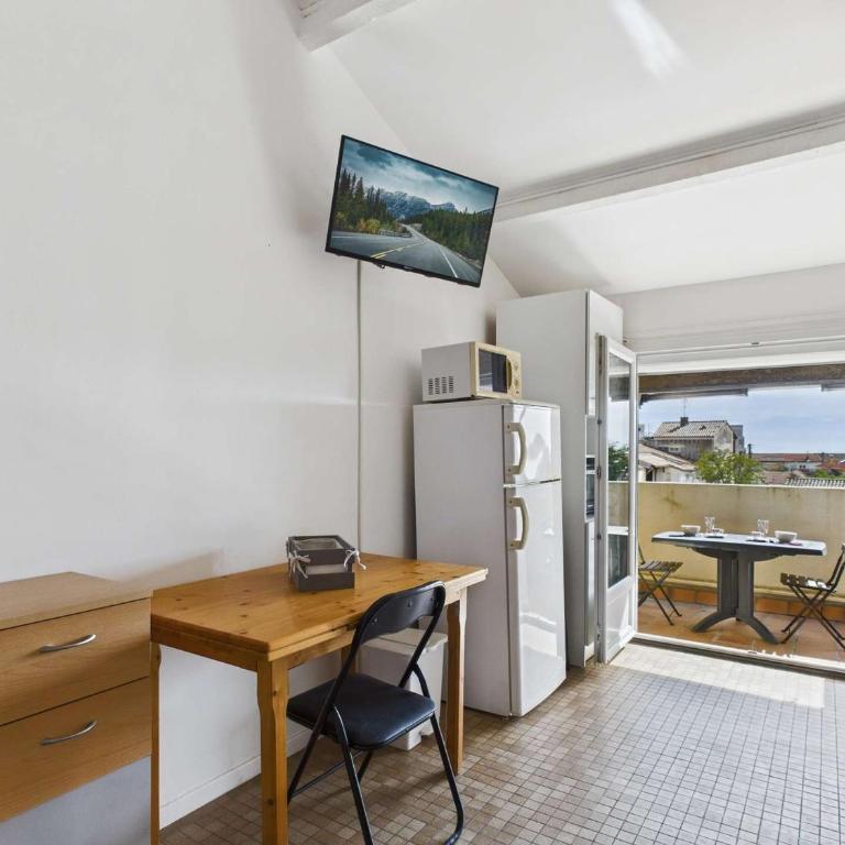 Studio mezzanine à 250m de la plage pour 4 personnes - Terrasse, animaux acceptés - Studio - 7