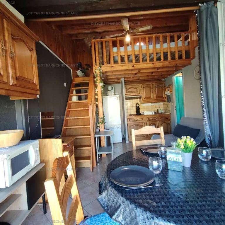 Appartement T2 Mezzanine pour 4 à Narbonne Plage - FR-1-619-141 - Apartamento - 10