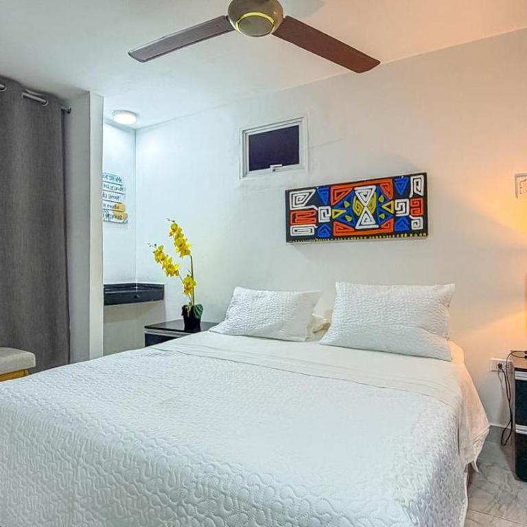Excelente ubicación acogedor apartaestudio cerca de la playa - One-Bedroom Apartment - 6