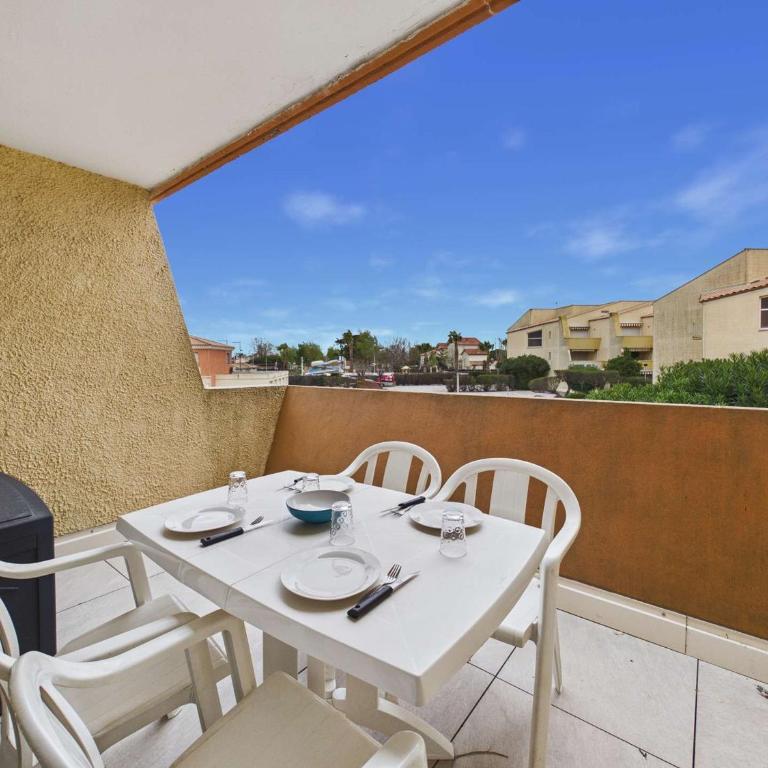 Appartement 2 pièces 4 pers avec terrasse, parking privé et accès direct plage à Marseillan - FR-1-326-791 - Appartement - 1