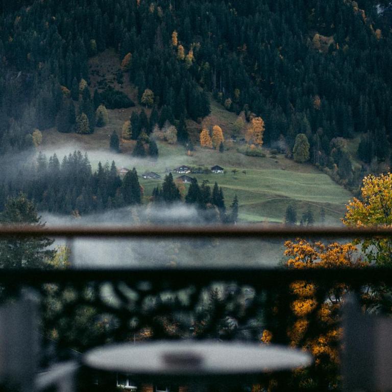 Hotel Kreuz & Post Grindelwald - Superior Doppelzimmer mit Balkon und Blick auf den Eiger - 5