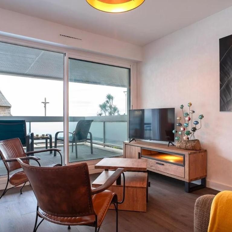 Appartement Vue Mer, Plage à Pied - Apartment mit 1 Schlafzimmer - 6