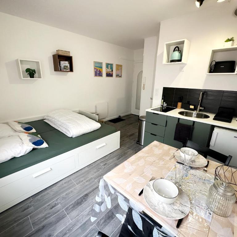 Studio équipé pour 2 personnes port olonna - Appartamento con 1 Camera da Letto - 3