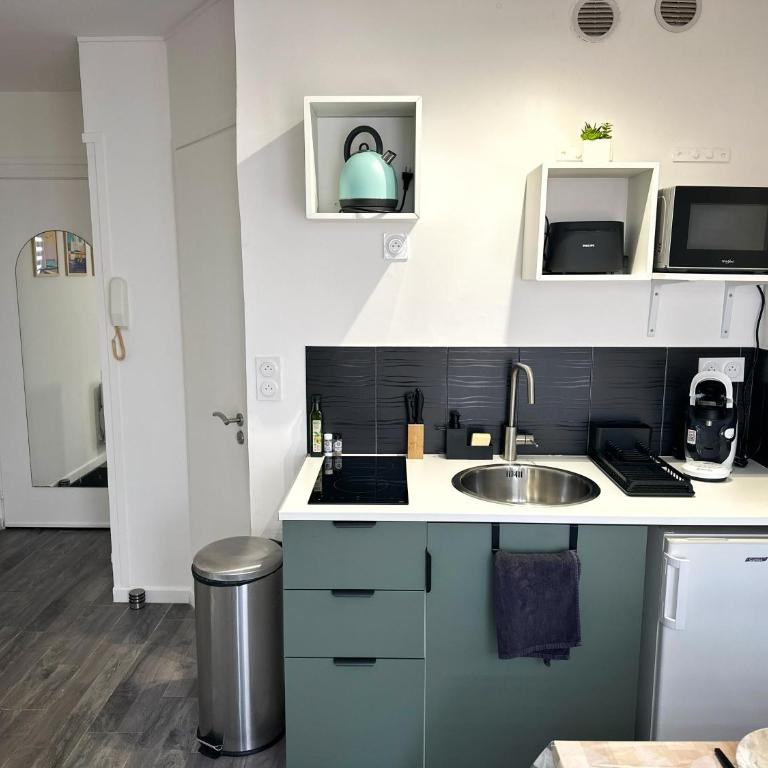 Studio équipé pour 2 personnes port olonna - Appartamento con 1 Camera da Letto - 11