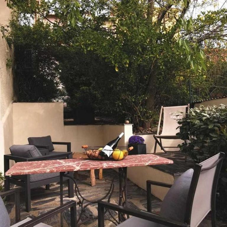 Les Jasmins - Chambre Double avec Terrasse et Cuisine Extérieure - 1