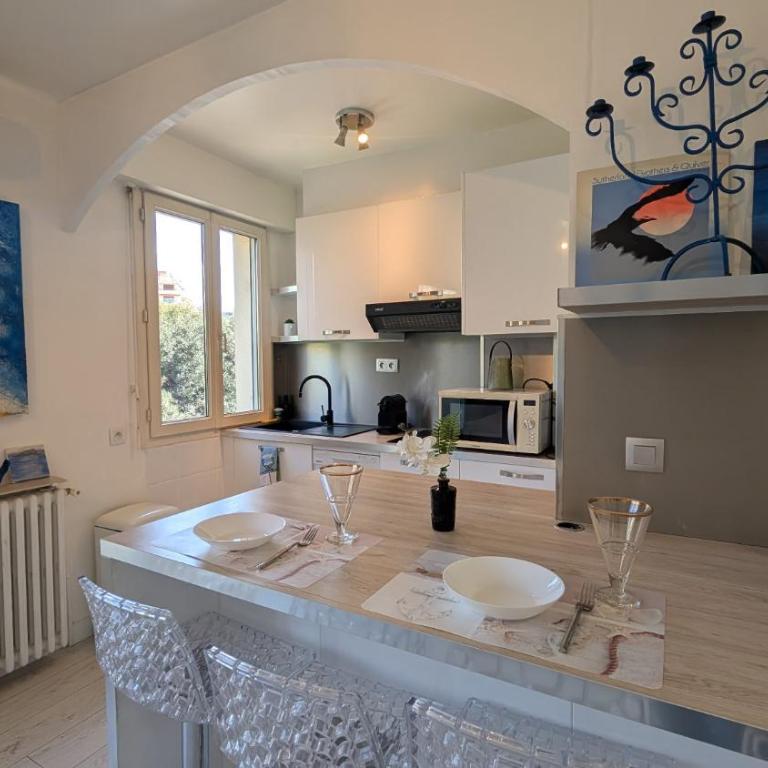 A cote du Martinez , Studio Chic - Apartment mit 1 Schlafzimmer - 7