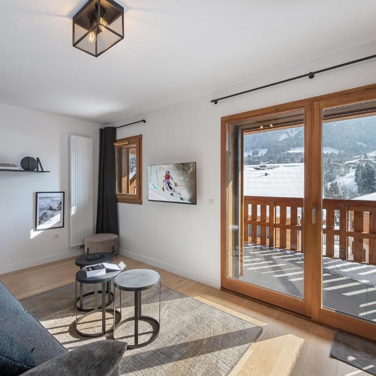 Neuf 3P avec parking et services inclus à Megève - FR-1-569-70 - Appartement - 5