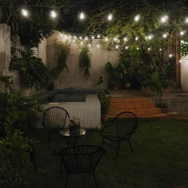 Habitación en casa colonial con jardín y piscina - Centro de Asunción - Wifi Full - One-Bedroom Apartment - 45