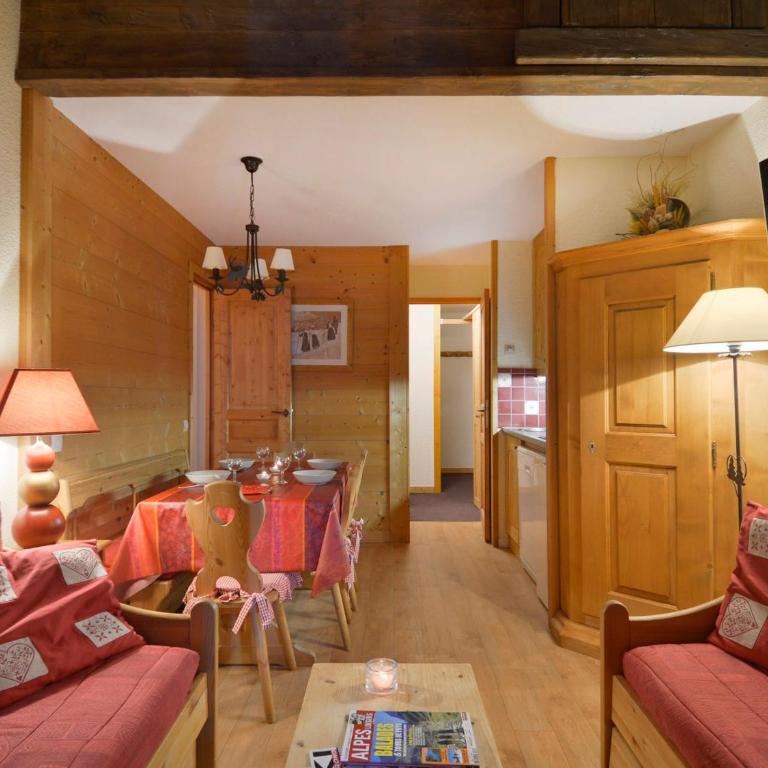 Charmant appartement rénové 2 pièces + cabine, accès piste, animaux admis - FR-1-181-2754 - Apartment - 12