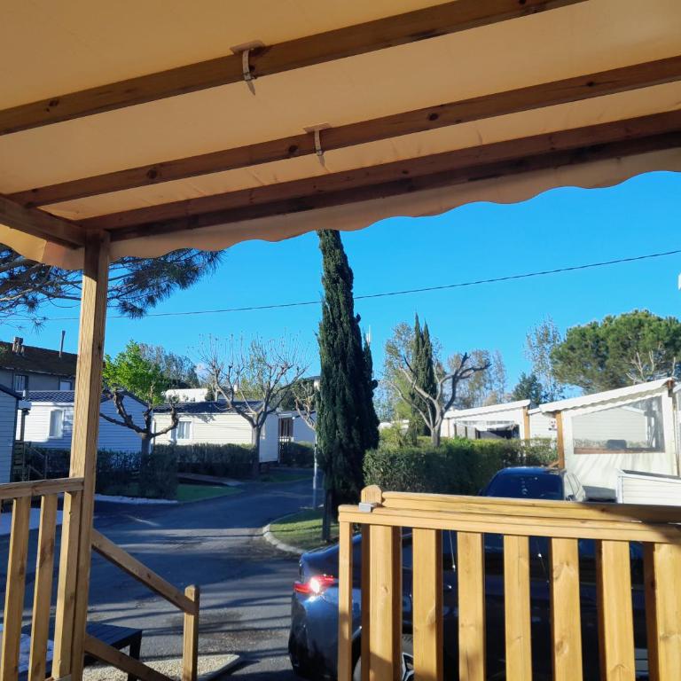 mobile home camping siblu les sables du midi valras plage - Casa Móvil - 10