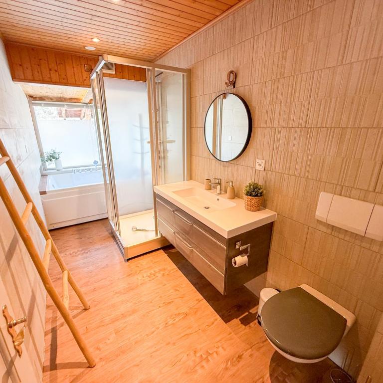 Chalet spa avec terrasses et vue panoramique - Apartment mit 2 Schlafzimmern - 21