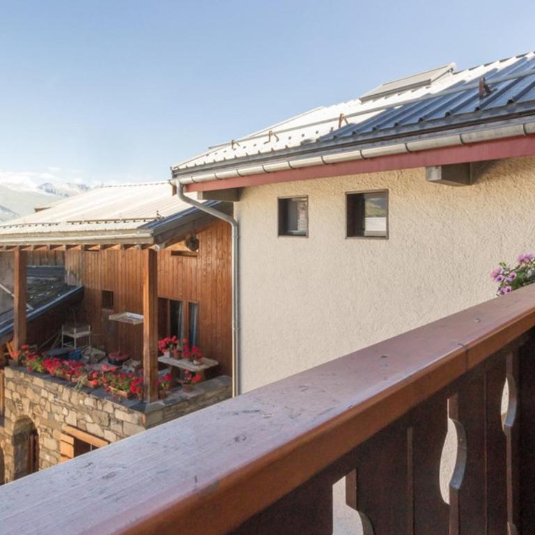 Appartement 2 pièces rénové avec balcon et casier à ski au cœur de Montchavin - Apartment mit 1 Schlafzimmer - 15