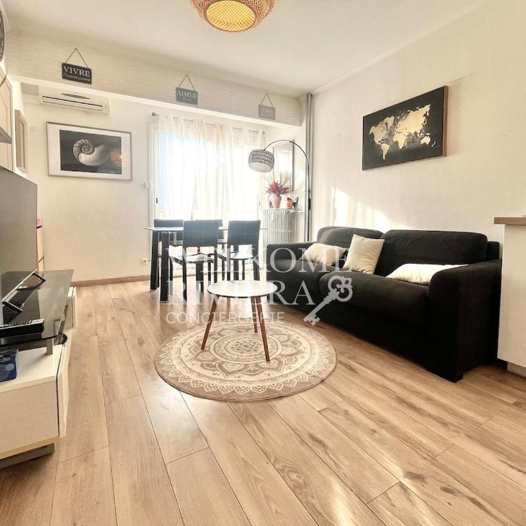 T2 Plein Sud - Plages à pied, clim & fibre - Apartment mit 2 Schlafzimmern - 1