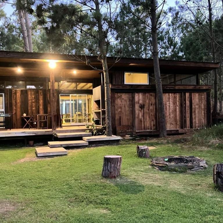 Cabaña Pinamar - 6 Personas - Three-Bedroom House - 35