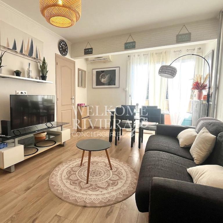 T2 Plein Sud - Plages à pied, clim & fibre - Apartment mit 2 Schlafzimmern - 8