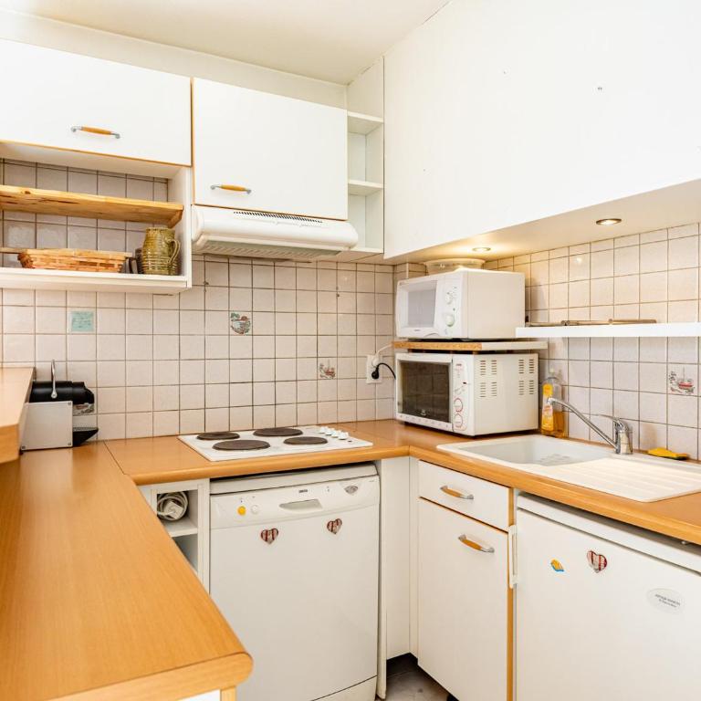 Appartement 6 personnes au pied des pistes à Saint-François-Longchamp - Appartement 1 Chambre - 9