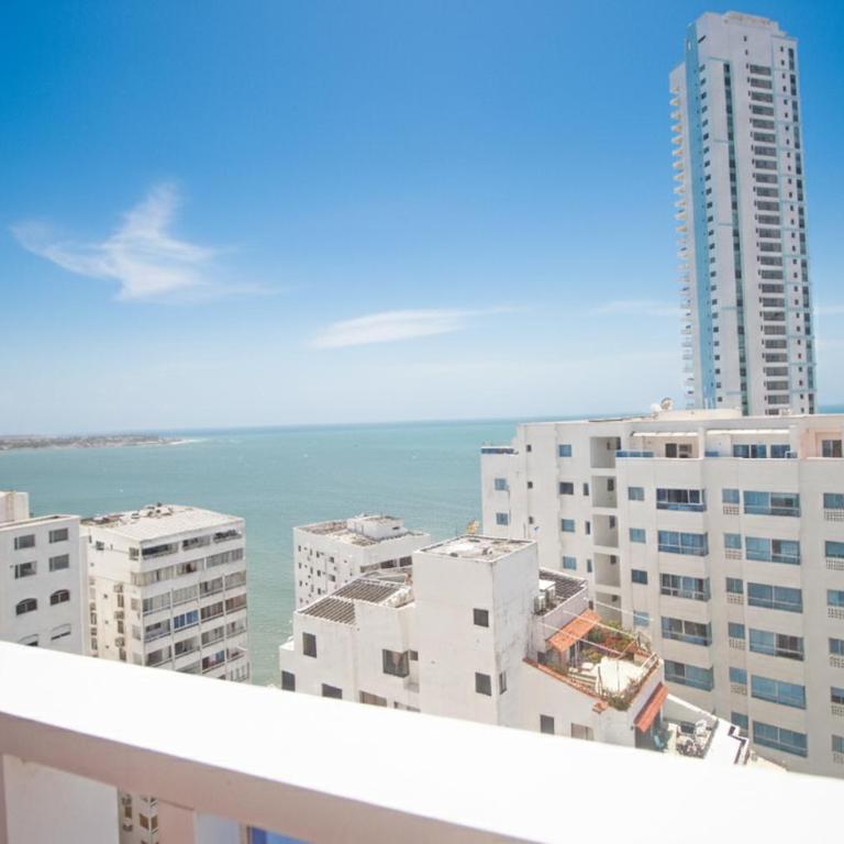 Apartamento con vista al mar, cerca a Bocagrande - One-Bedroom Apartment - 15