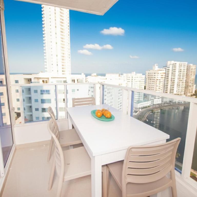 Apartamento con vista al mar, cerca a Bocagrande - One-Bedroom Apartment - 16