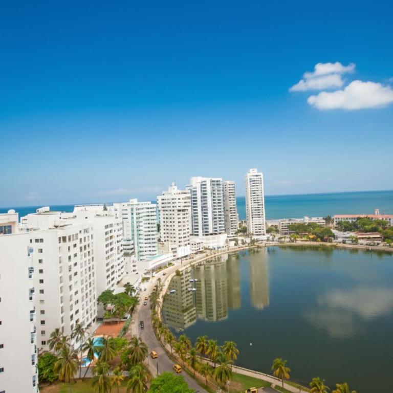 Apartamento con vista al mar, cerca a Bocagrande - One-Bedroom Apartment - 20