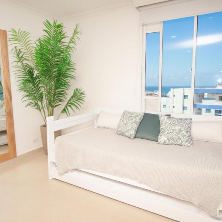 Apartamento con vista al mar, cerca a Bocagrande - One-Bedroom Apartment - 32