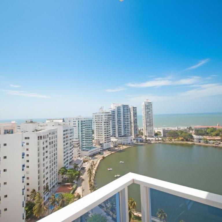 Apartamento con vista al mar, cerca a Bocagrande - One-Bedroom Apartment - 34