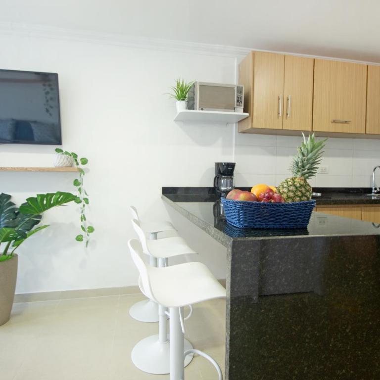 Apartamento con vista al mar, cerca a Bocagrande - One-Bedroom Apartment - 40