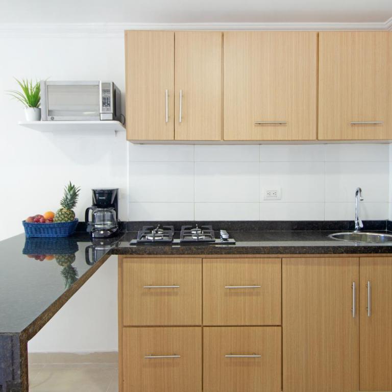 Apartamento con vista al mar, cerca a Bocagrande - One-Bedroom Apartment - 45