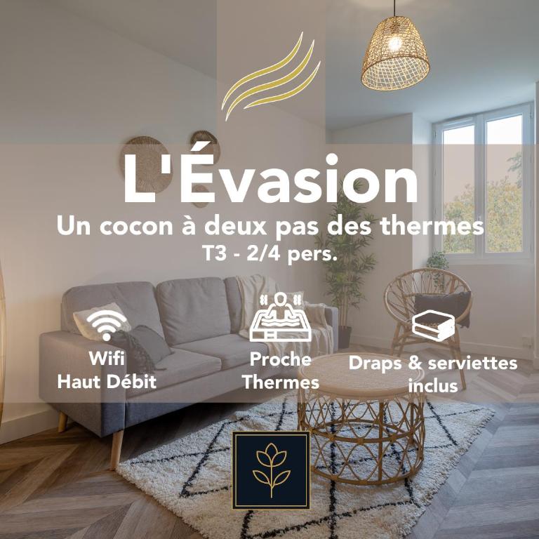L'Évasion - Un cocon à deux pas des thermes de Dax - Appartement 2 Chambres - 1