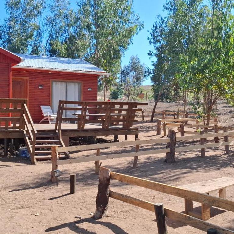 cabaña con playa y campo - Three-Bedroom House - 17