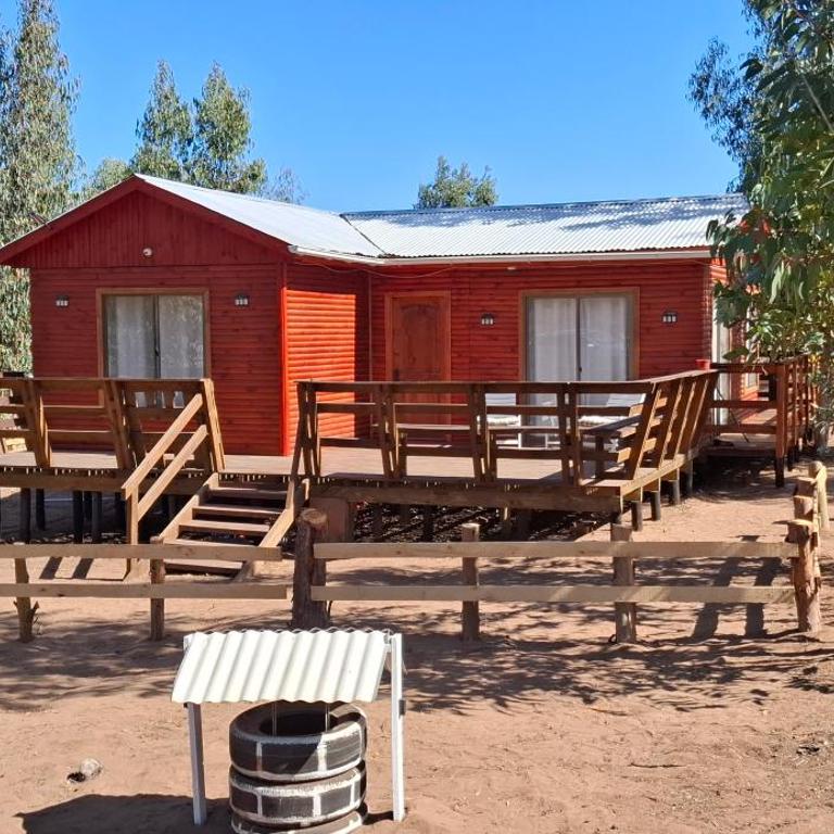 cabaña con playa y campo - Three-Bedroom House - 19