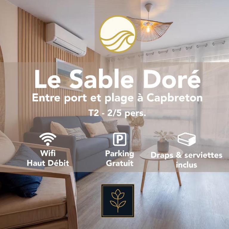 Le Sable Doré, Port & plage à pied - Piscine - Clim - Parking - Appartement 1 Chambre - 1