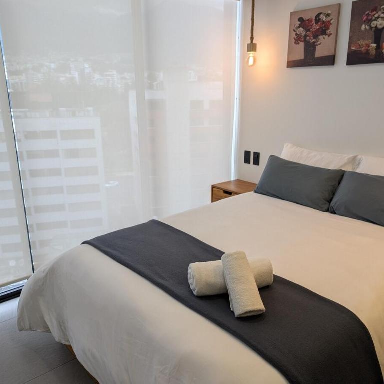 Luxury Studio Corazón Financiero, Gym, Piscina & Rooftop - One-Bedroom Apartment - 12