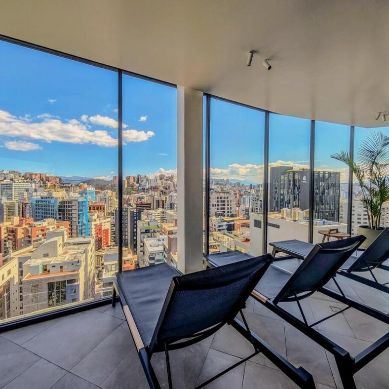 Luxury Studio Corazón Financiero, Gym, Piscina & Rooftop - One-Bedroom Apartment - 30
